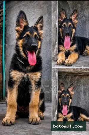 1-3 months Male Purebred German Shepherd