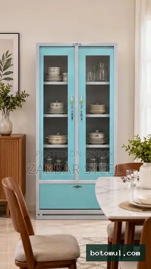 Jabbar Steel Premium Showcase for Home Decor