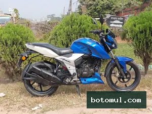 TVS Apache 160 4V 2020 Blue