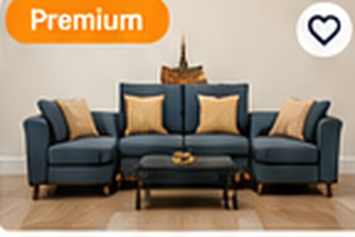 Modern Sofa Set — Like New